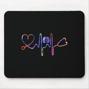 Mousepad Enfermeira de Diálise Nefrologia Doença Renal Enfe