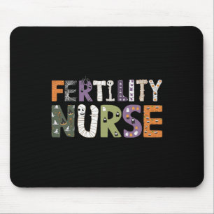 Mousepad Enfermeira de fertilidade Enfermeira Spooky, Truqu