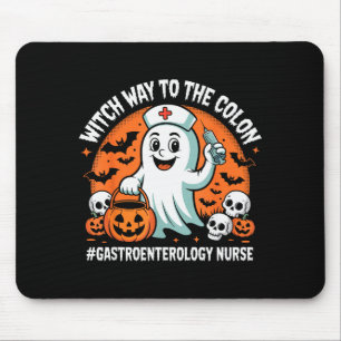 Mousepad Enfermeira de Gastroenterologia Enfermeira Fantasm