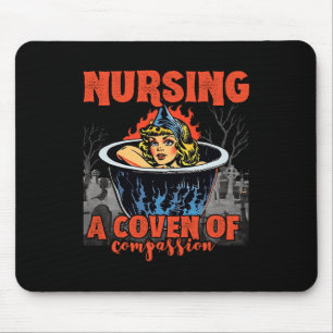 Mousepad Enfermeira De Halloween - Enfermeira De Compaixão