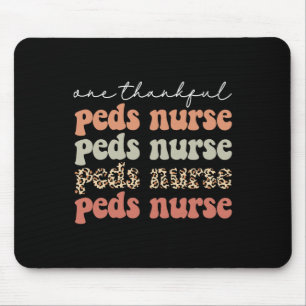 Mousepad Enfermeira de Peds de Agradecimento Caiu de Árvore