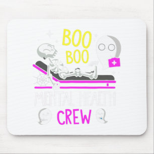 Mousepad Enfermeira de saúde Psych Boo Boo Crew Enfermando