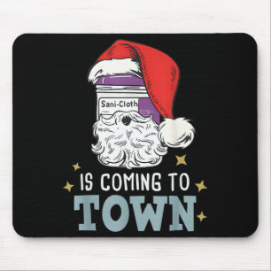 Mousepad Enfermeira Divertida Natal Rn Técnica Médica Festa