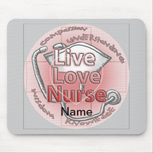 Mousepad Enfermeira do Amor ao Vivo