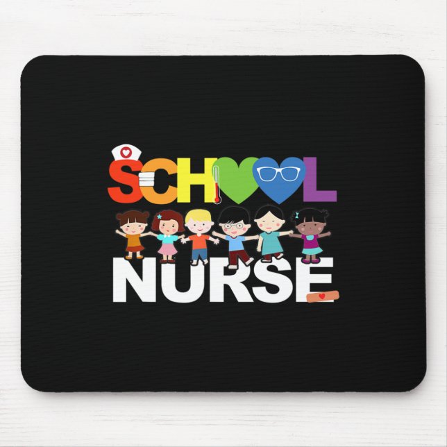 Mousepad Enfermeira do Ensino Secundário Registrada De Volt (Frente)