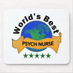 Mousepad Enfermeira do Psych do mundo a melhor