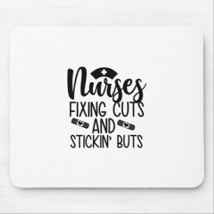 Mousepad Enfermeira doseadora consertando Bumbuns