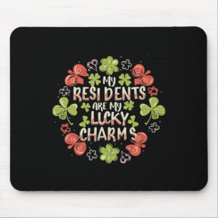 Mousepad Enfermeira Doutor Meus Residentes São Meus Amuleto