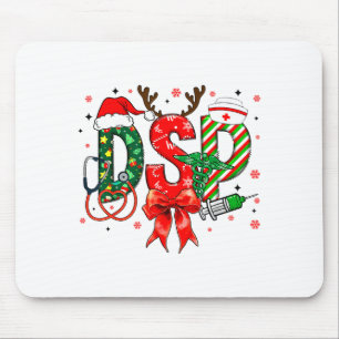 Mousepad Enfermeira Dsp Arco de Natal Presente Dsp de Natal