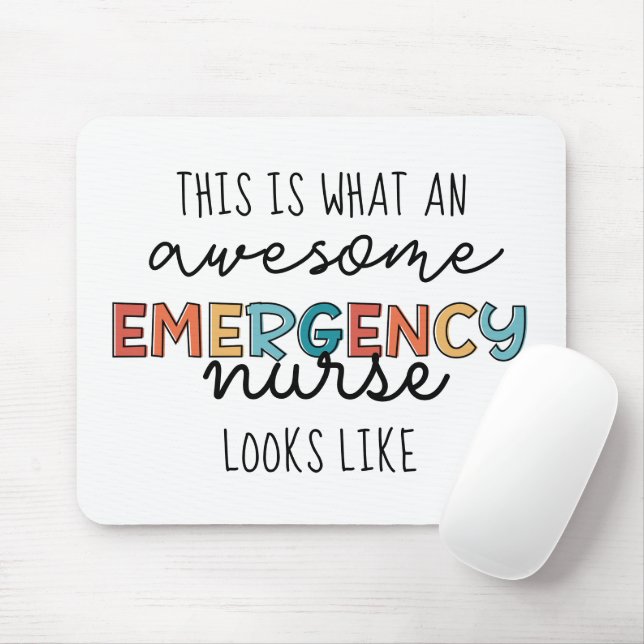 Mousepad Enfermeira Enfermeira Engraçada Engraçada Enfermei (Com mouse)