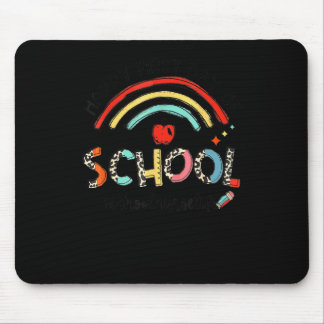 Mousepad Enfermeira Escolar Vida Feliz Primeiro Dia De Aula