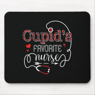 Mousepad Enfermeira favorita de Cupid - Médico de Enfermage