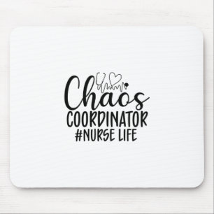 Mousepad Enfermeira Gerador de Caos Presente Enfermeira Vid