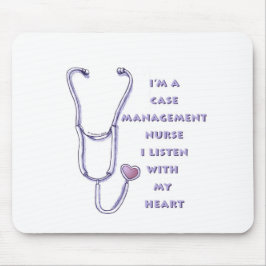 Mousepad Enfermeira Gestora de Casos Coração