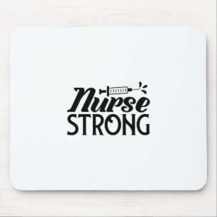 Mousepad Enfermeira Gift Enfermeira Forte