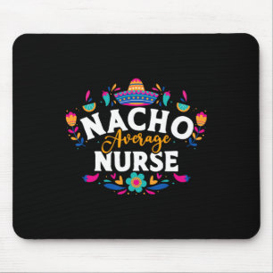 Mousepad Enfermeira Nacho Média Cinco De Mayo Correspondênc