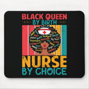 Mousepad Enfermeira Negra Sofisticada E Gorda Melanina Sua