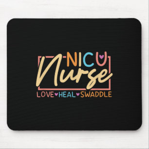 Mousepad Enfermeira Nicu Amor Cura Enfaixar Unidade de Tera