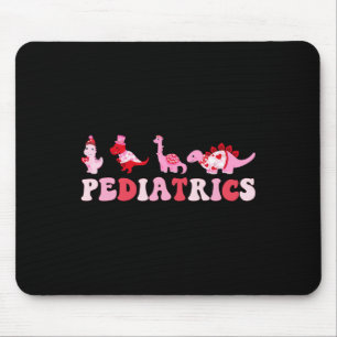 Mousepad Enfermeira Pediátrica Enfermagem Peds Dinossauros 