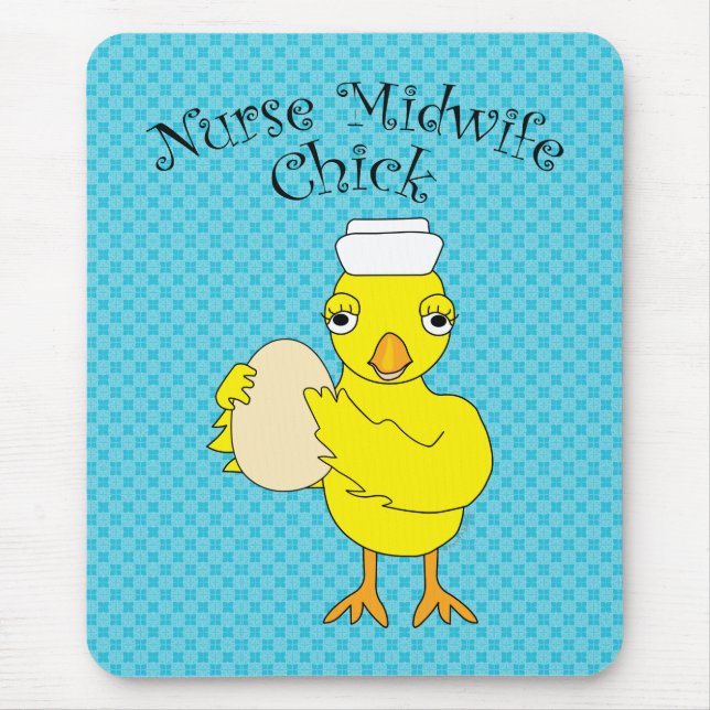 Mousepad Enfermeira Pintinho (Frente)