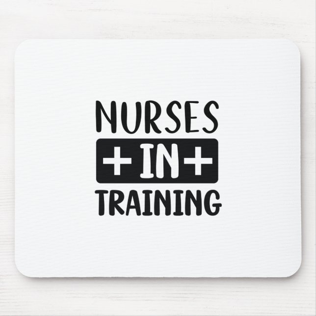 Mousepad Enfermeira Presente No Treinamento (Frente)