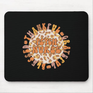 Mousepad Enfermeira Psiquiátrica Ação de Graças Enfermagem