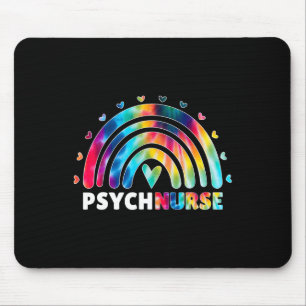 Mousepad Enfermeira Psych Tie Dye Enfermando Psiquiato de S