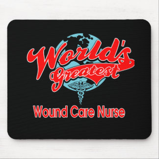 Mousepad Enfermeira sem fôlego do cuidado do mundo a grande