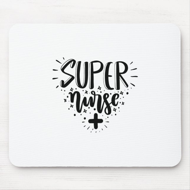 Mousepad Enfermeira Super Enfermeira (Frente)