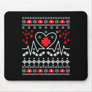 Mousepad Enfermeiras Enfermeiras Batimentos Cardíacos - Sué