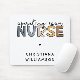 Mousepad Enfermeiro Da Sala Operacional Personalizada OU Ap