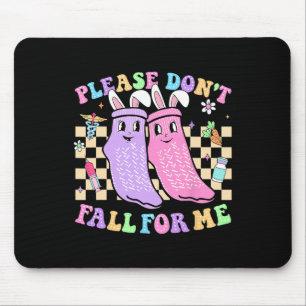 Mousepad Enfermeiro de páscoa, Meias não-deslizantes, por f