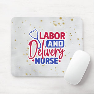 Mousepad Enfermeiro de Trabalho e Entrega Cinzas Faísc