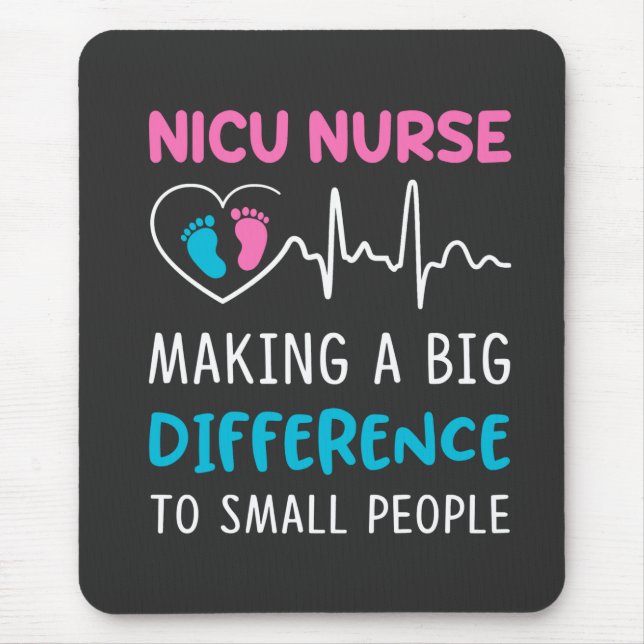 Mousepad Enfermeiro| Enfermeiro Nicu (Frente)