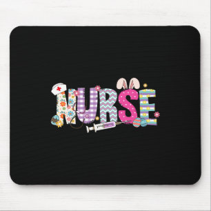 Mousepad Enfermeiro Estetoscópio Enfermeiro Coelho E da Pás
