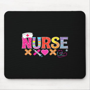 Mousepad Enfermeiro Life 2025 Heartbeat For Nurse Week Nurs