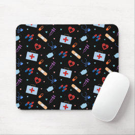 Mousepad Enfermeiro Nurse Estudante | Padrão Médico
