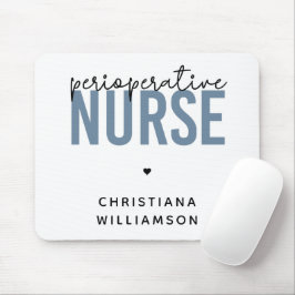 Mousepad Enfermeiro Perioperatório Personalizado RN OU Pres