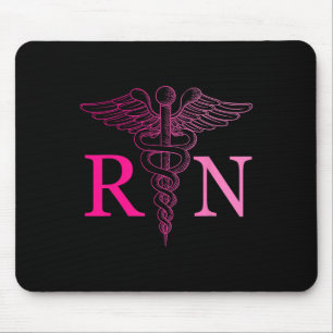 Mousepad Enfermeiro Registrado Apreciação Rosa-Rn Enfermeir