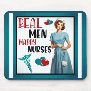 Mousepad Enfermeiros De Casado De Homens Verdadeiros