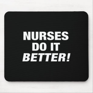 Mousepad Enfermeiros Exclusivos - Enfermeiros Fazem Melhor