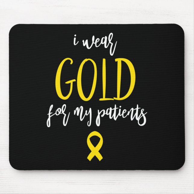 Mousepad Enfermeiros Pediátricos De Oncologia Presentes Par (Frente)