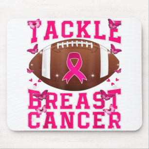 Mousepad Enfrentar a Consciência do Cancer da Mama Sensibil