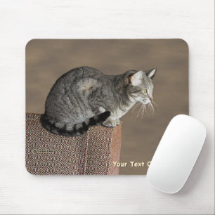 Mousepad Enfumaçado Cinza por Cat