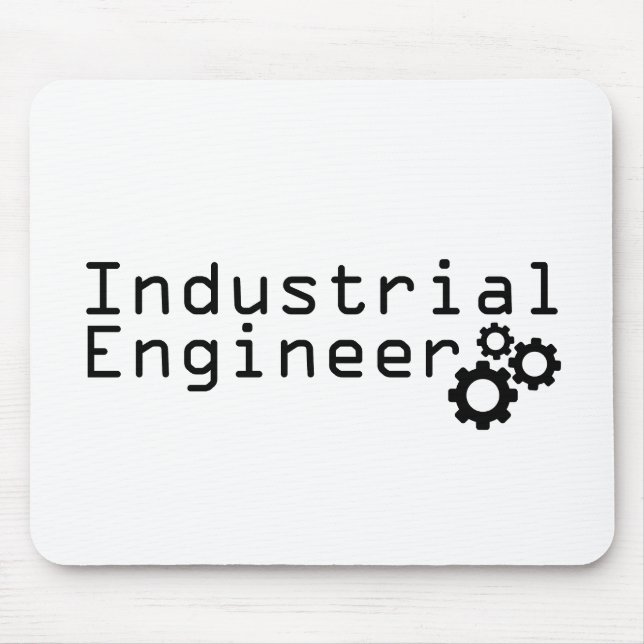 Mousepad Engenharia Industrial Engenheiro Divertido (Frente)
