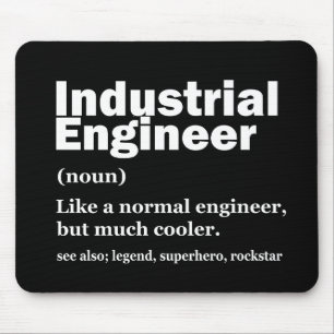 Mousepad Engenharia Industrial Engenheiro Engraçado