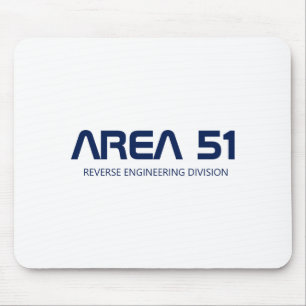 Mousepad Engenharia reversa Área 51 Óvni Alien Paranormal 