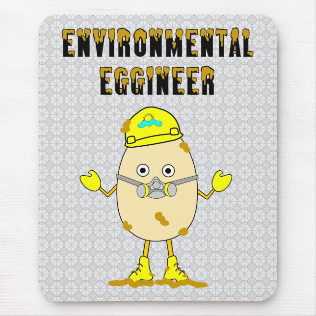 Mousepad Engenheiro Ambiental Eggineer (Frente)
