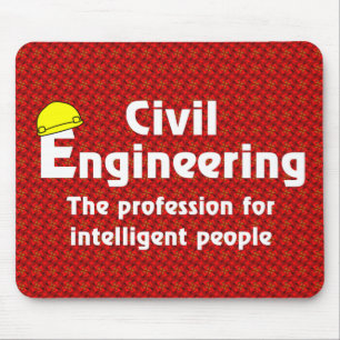 Mousepad Engenheiro Civil Inteligente