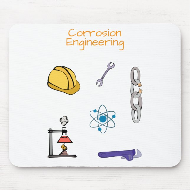 Mousepad Engenheiro de corrosão Engenharia química (Frente)